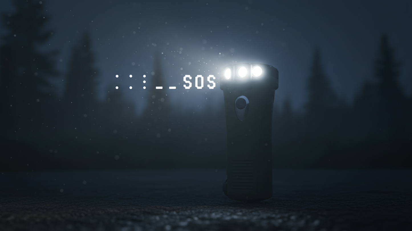 Flashlight LED Flashlight Hand-Crank Emergency with Radio, Loud Alarm, Strong Light, Explosion-Proof and Waterproof for Outdoor Use