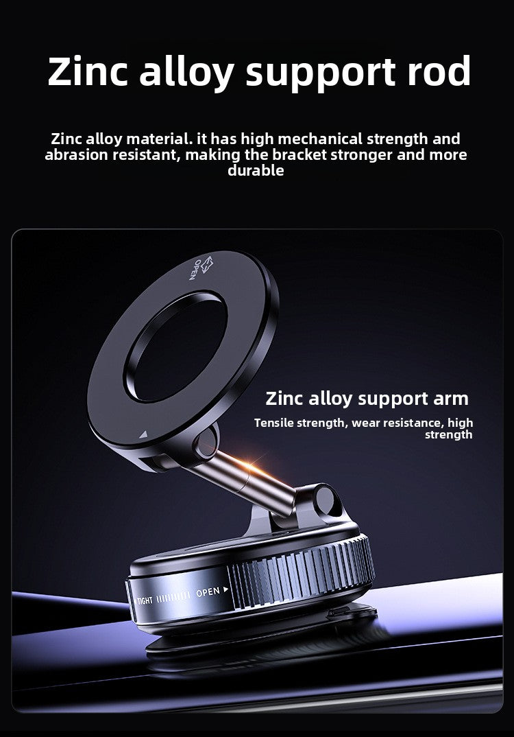 Car phone holder, car console navigation multifunctional vacuum suction phone holder