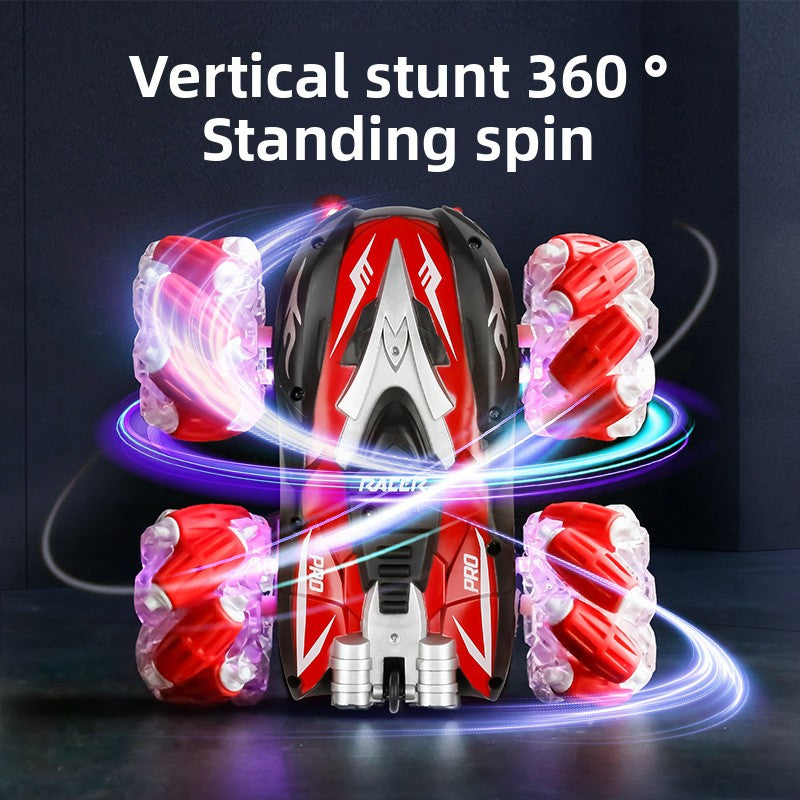 Double-Sided Stunt Drift Light Remote Control Car, Children's 4WD Off-Road Vehicle, 2.4G Remote Control Electric Stunt Toy