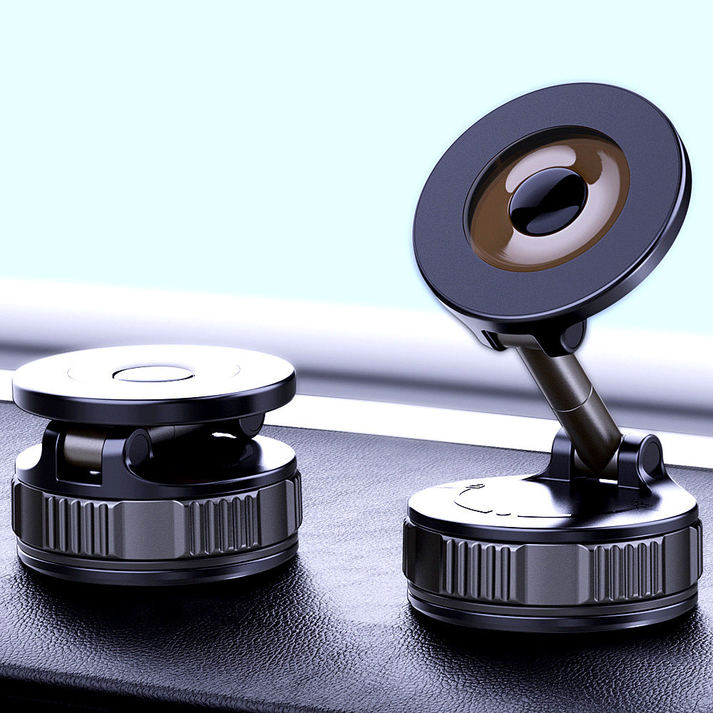 2025 New 360° Rotating Magnetic Car Phone Holder with Foldable Vacuum Suction