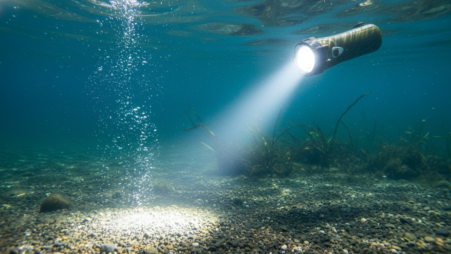 Flashlight LED Flashlight  Hand-Crank Emergency with Radio, Loud Alarm, Strong Light, Explosion-Proof and Waterproof for Outdoor Use