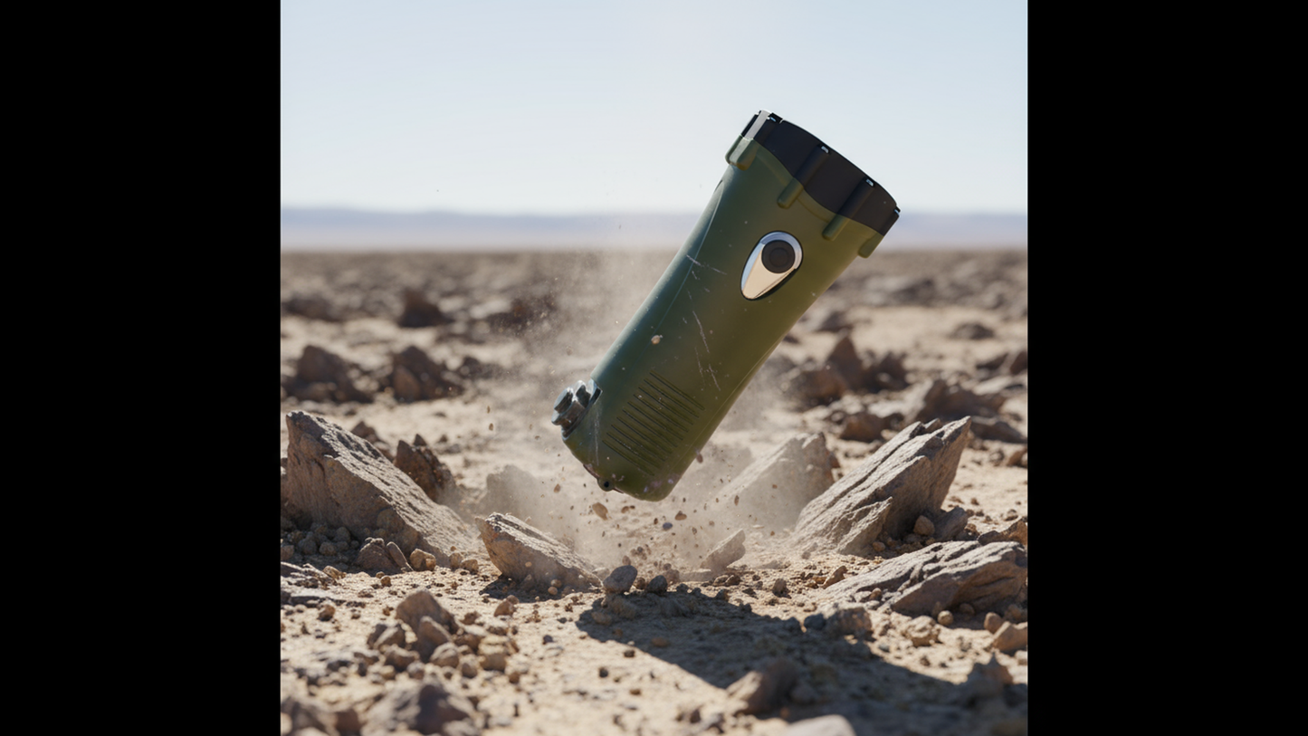 Flashlight LED Flashlight  Hand-Crank Emergency with Radio, Loud Alarm, Strong Light, Explosion-Proof and Waterproof for Outdoor Use