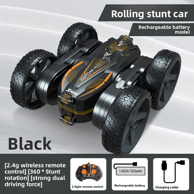 Double-Sided Stunt Drift Light Remote Control Car, Children's 4WD Off-Road Vehicle, 2.4G Remote Control Electric Stunt Toy