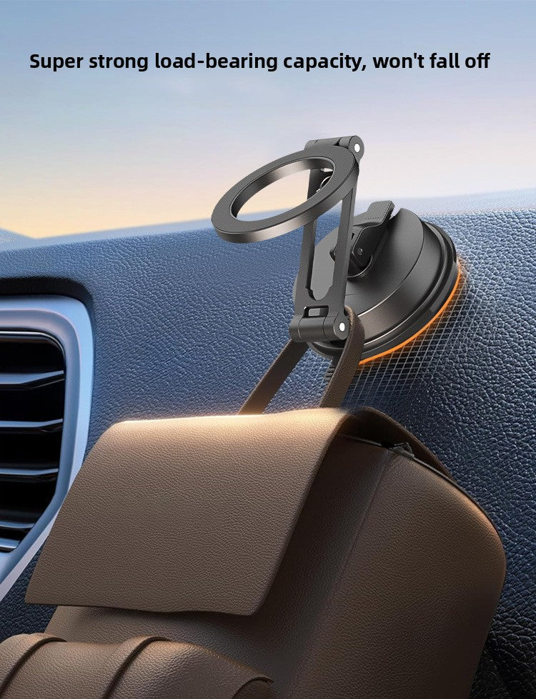 New Suction Cup Magnetic Phone Holder for Car, Universal Multi-functional Dashboard Mount for Center Console Navigation